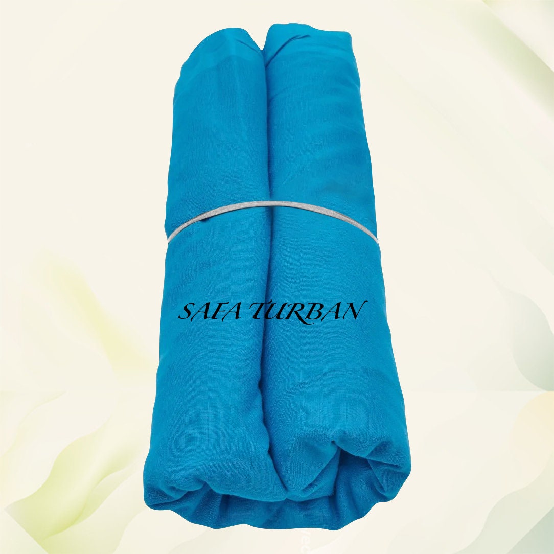 Sikh Turban- Dark Firozi- Full Voile