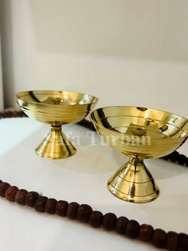 Traditional Brass Diya for Puja/Aarti |Oil Lamp for Home |Temple Puja Articles |Decor Gifts