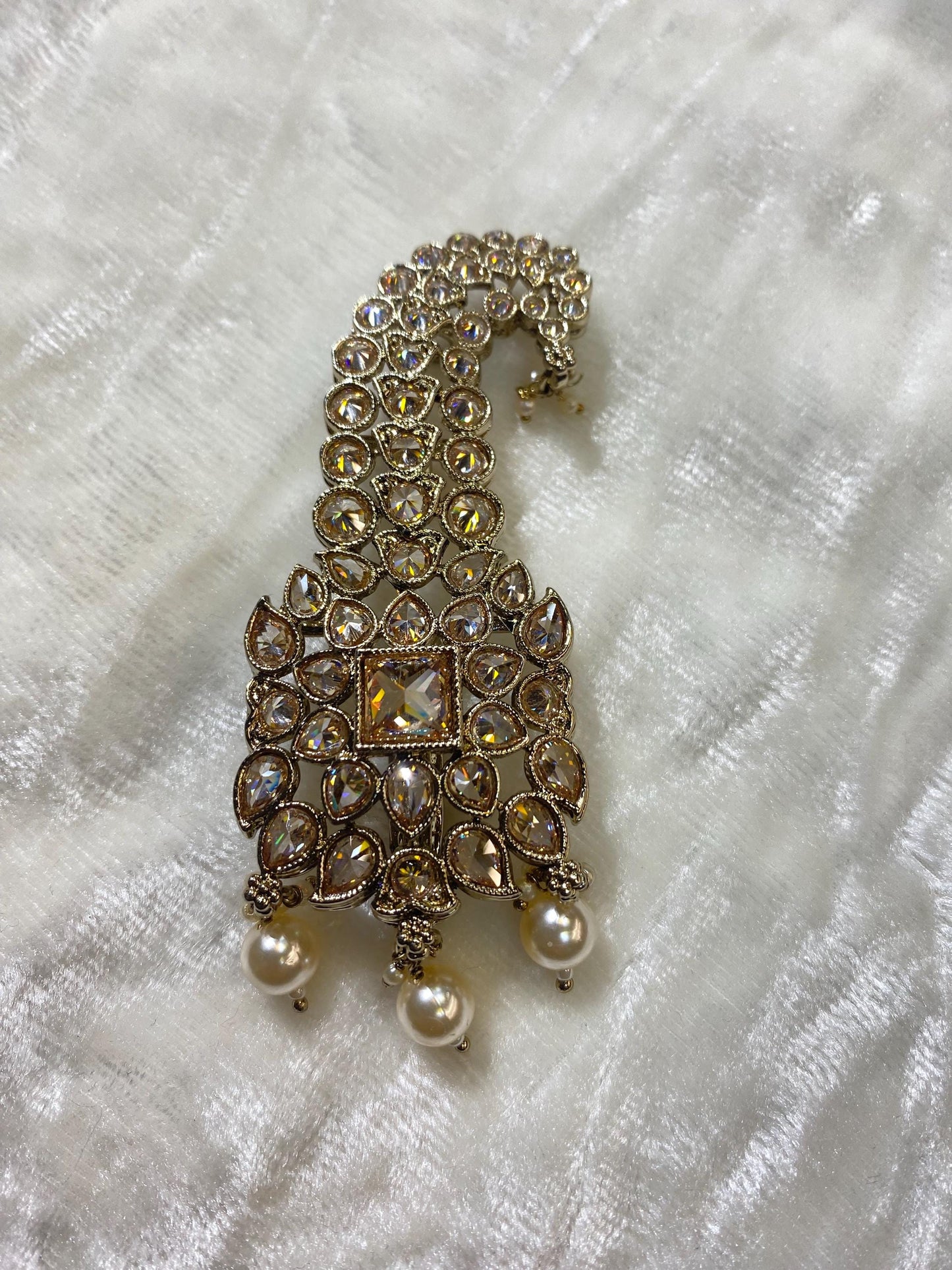 Golden Indian Groom Wedding Accessories- Kalangi/Kalgi for Men's Safa/Groom Pagdi