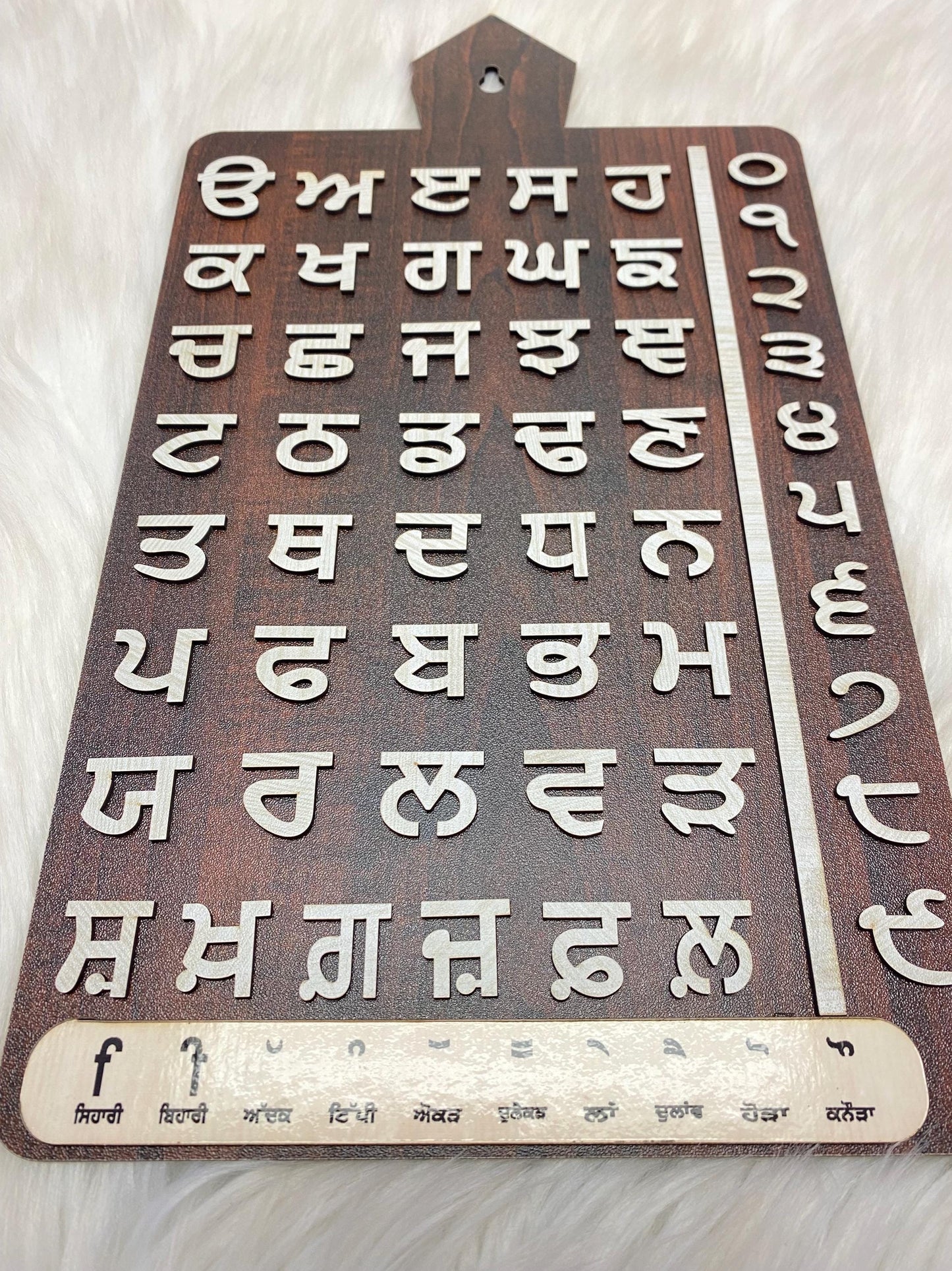 Wall hanging I Gurmukhi Wall Decor I Wooden Wall Hanging | Door Hanging | Home Decor Accessory