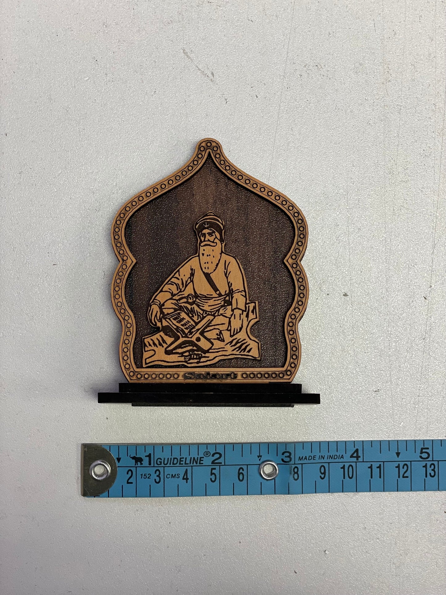 Wooden Car/Truck/Office Dashboard/TableTop Display Accessories II Religious/Sikh item