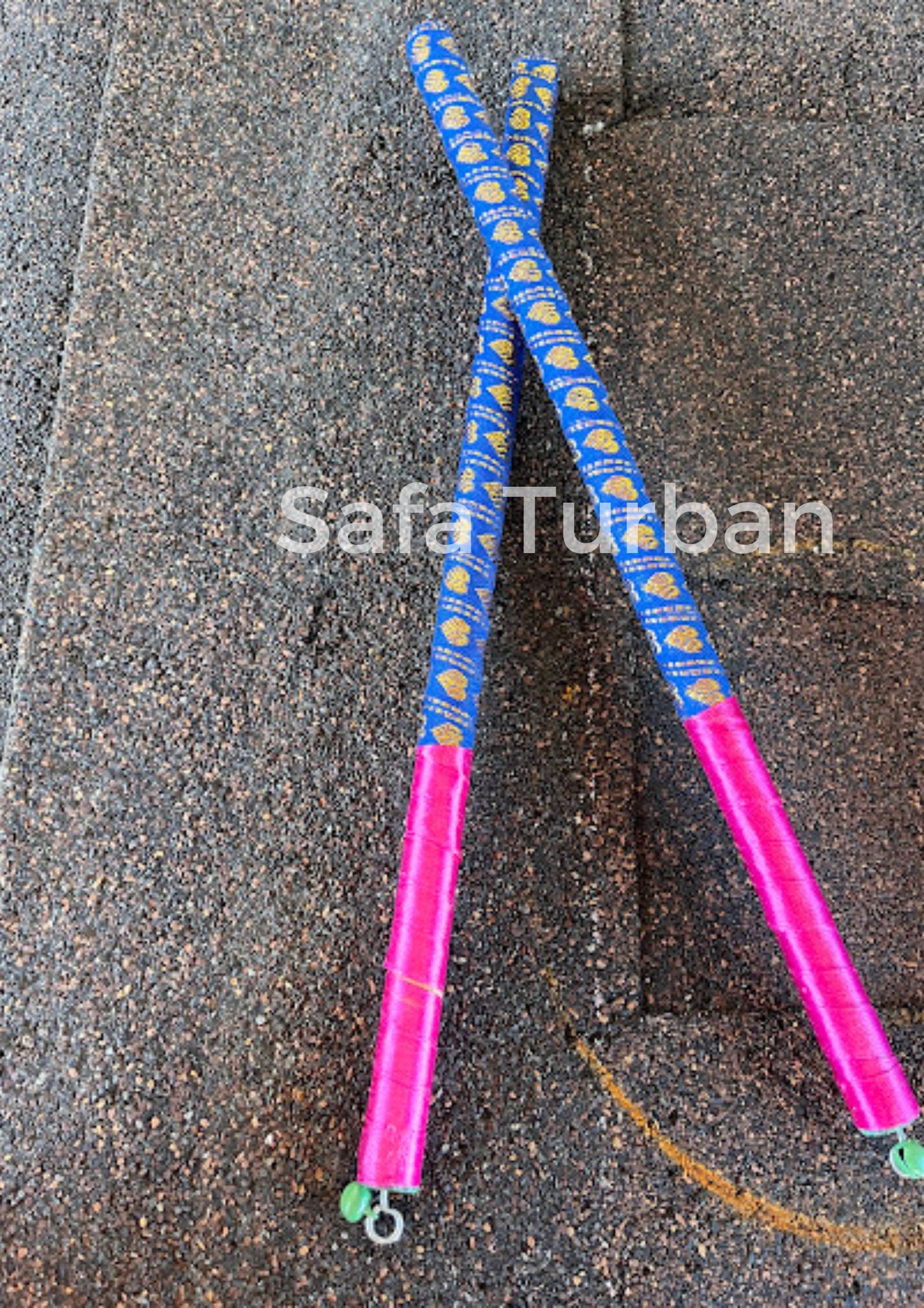 Multicolor Wooden Multicolor Dandiya Garba Sticks II Multidesign Dance Garba Sticks || dandiya