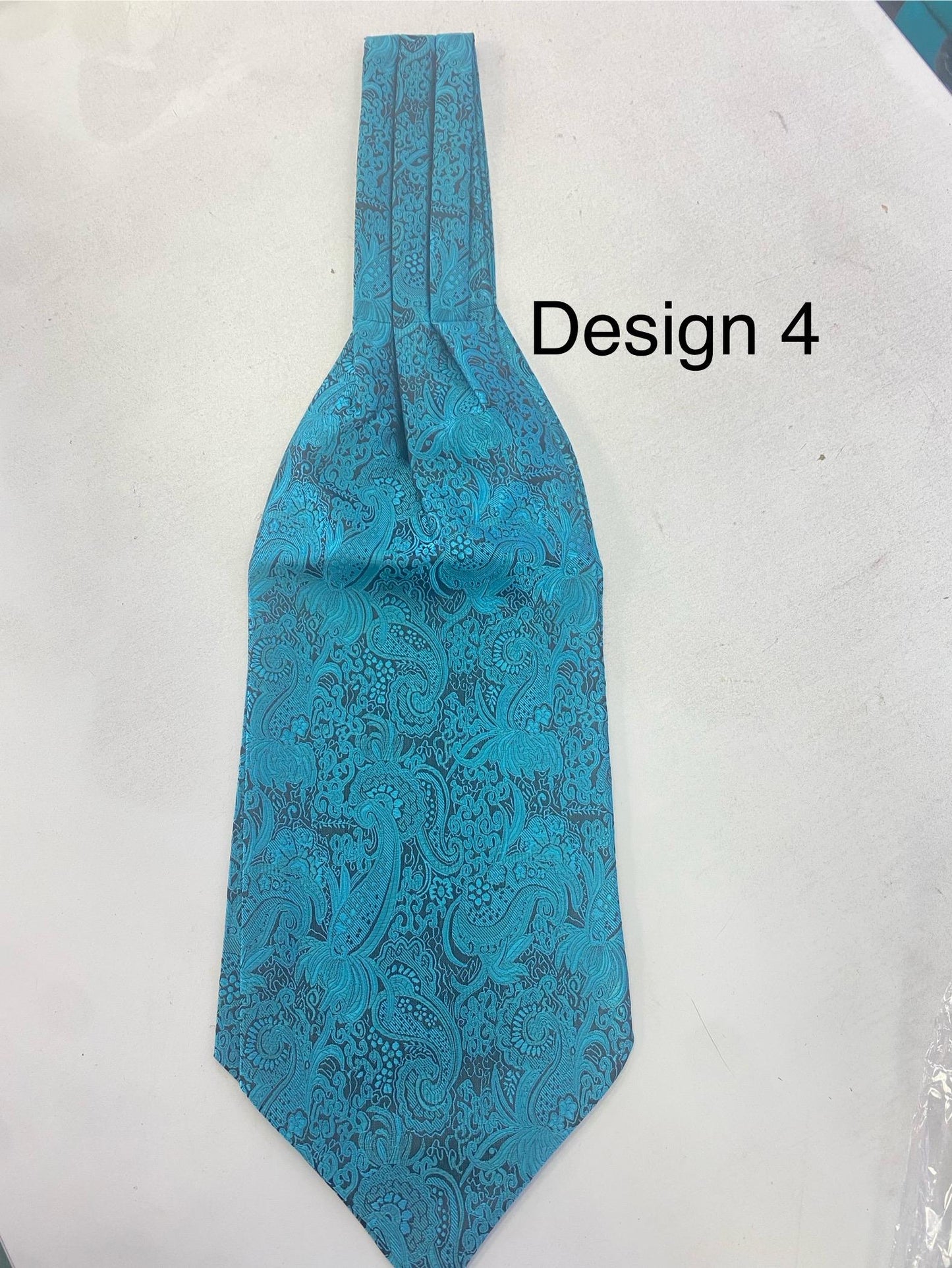 Silk Cravat Woven II Ascot Tie II Pocket Square