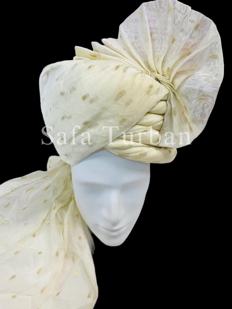 Indian Wedding- Handcrafted Safa for Groom/Groom Head Safa Turban/Pagdi Headwrap for Dulha