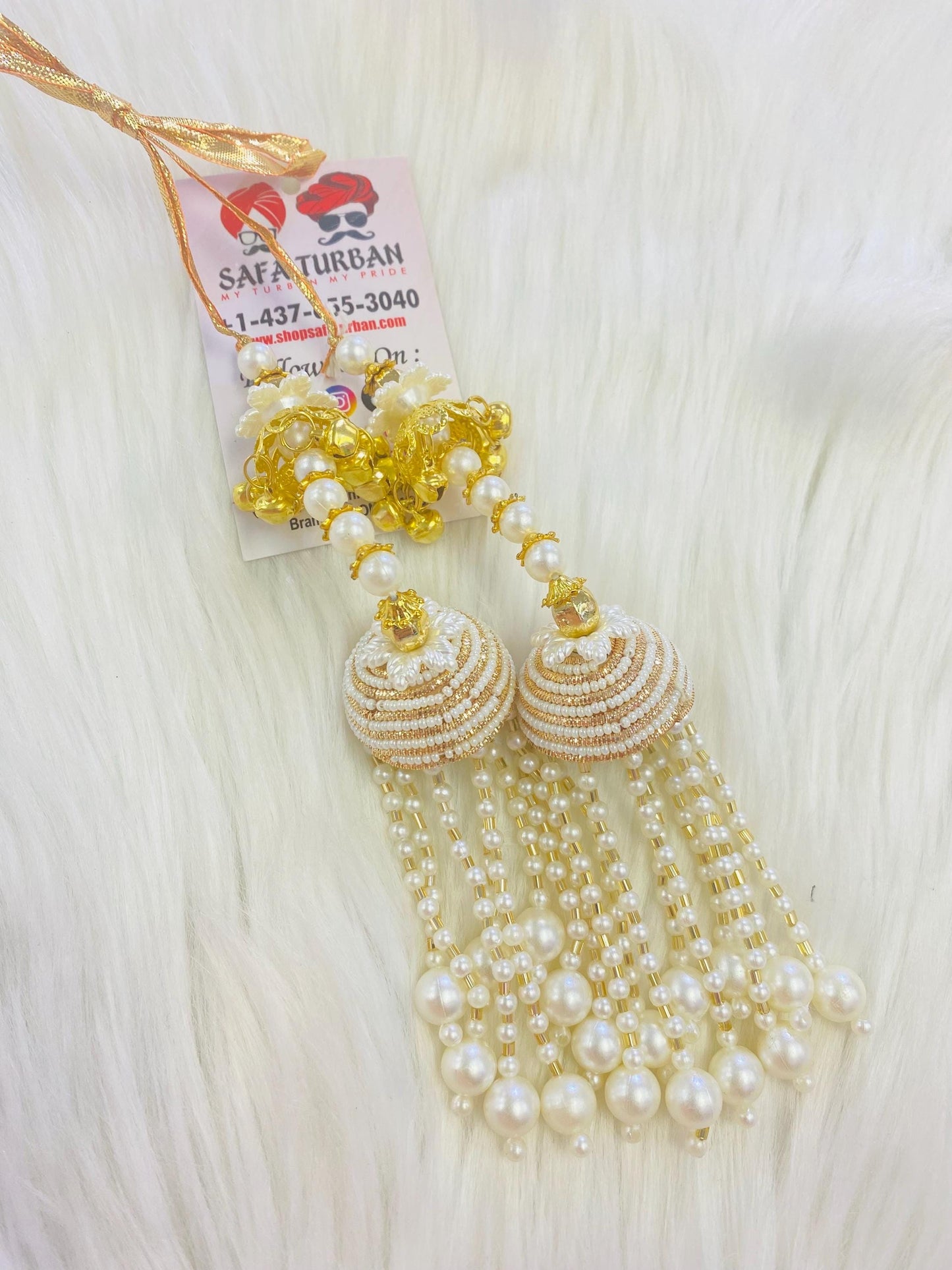 Beautiful Bridal Kaleera Small size pearl Kaliras for Bride & Women Hand Hanging Kalera(sold as pair)