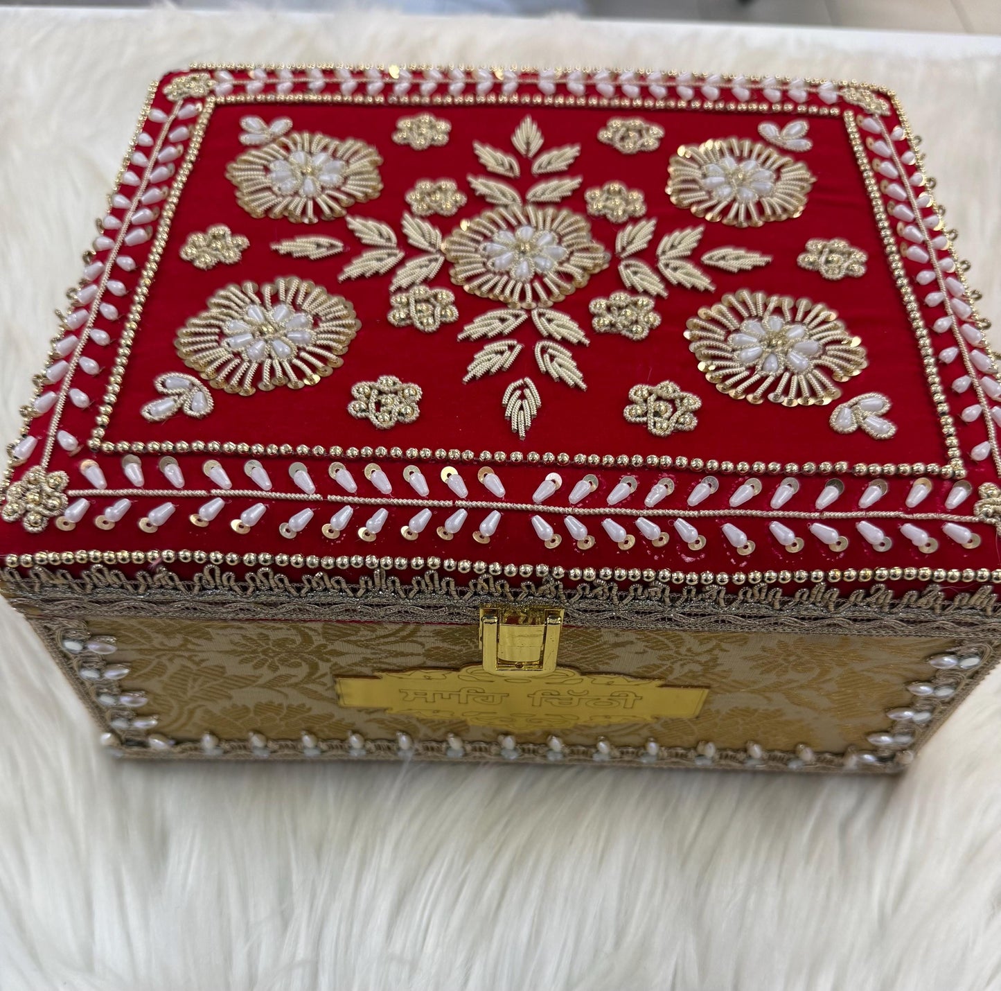 Wedding Invitation- Designer Musical Lagan Patrika/Peeli Chitthi/Shahi Chitthi for Marriage Invitation and Sagan in Punjabi (Set of 1)