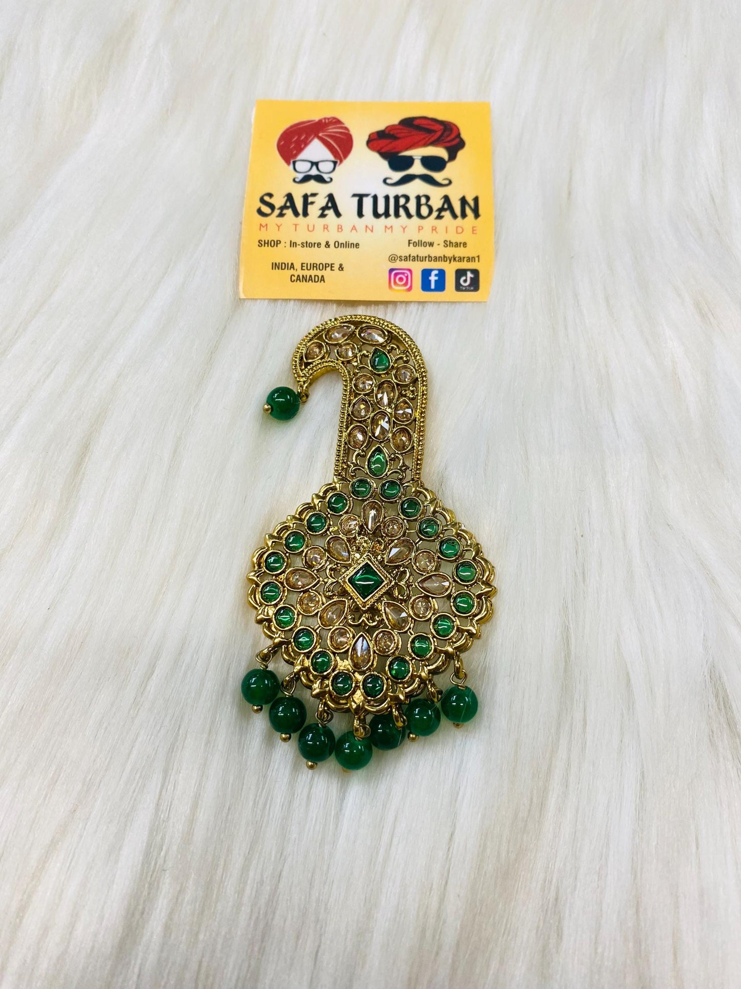 Indian Groom Wedding Accessories- Kalangi/Kalgi for Men's Safa/Groom Pagdi