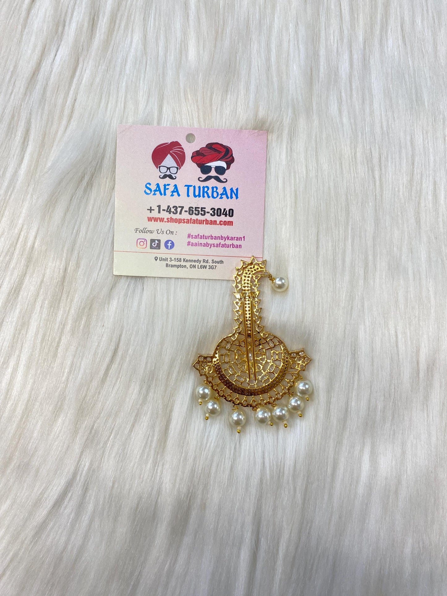 Indian Groom Wedding Accessories- Kalangi/Kalgi for Men's Safa/Groom Pagdi