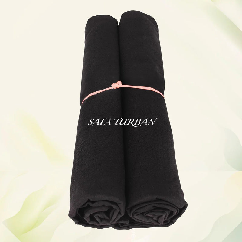 Sikh Turban- Dark Brown (Full Voile and Rubia(Medium)/Half and Half Voile)