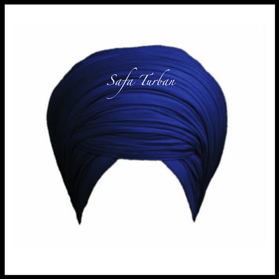 Sikh Turban/Dumalla Fabric F74 (MAL MAL)- Akali Blue