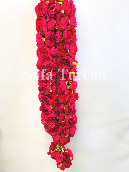 Wedding Accessories- Jaimala, VAR Mala Garland for Groom and Bride, Handmade Artificial Flower Garland for Groom and Bride (sold as pair)