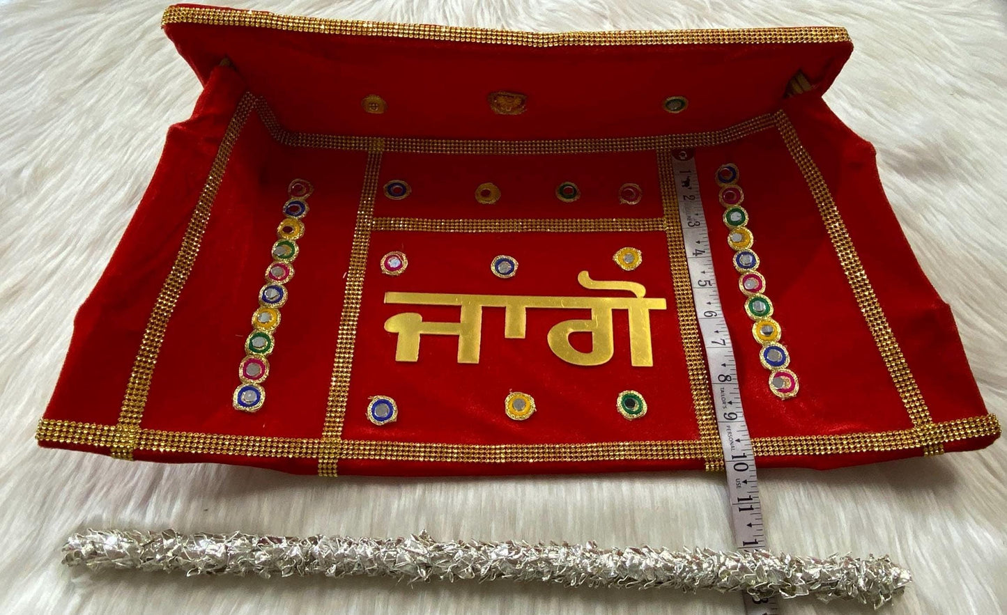 Indian Wedding Accessories- Chajj/Chaaz for Jaggo Function (Bride/Groom family)