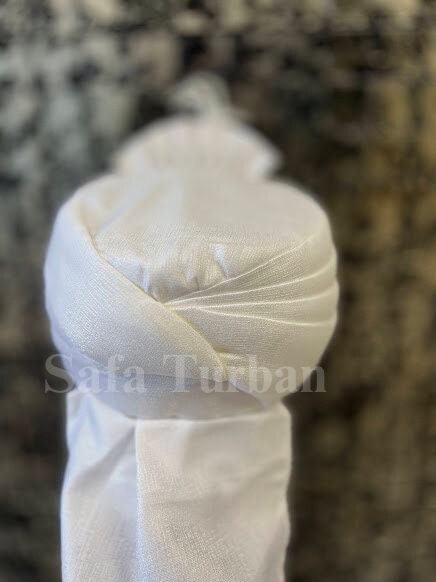 Tamil Hindu Wedding- Wedding Thalapa/Turban for Groom and Tholan (Cream Colour)