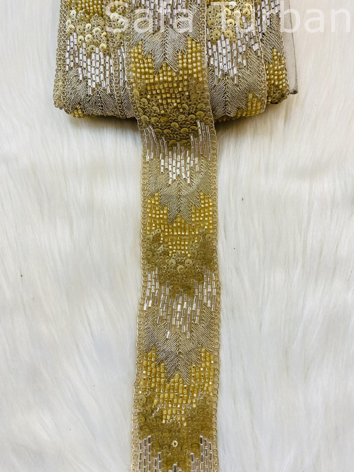 Decorative Fabric Lace for Dresses, Sarees, Lehenga, Suits, Blouses, Dupatta, Chunri, and Craft