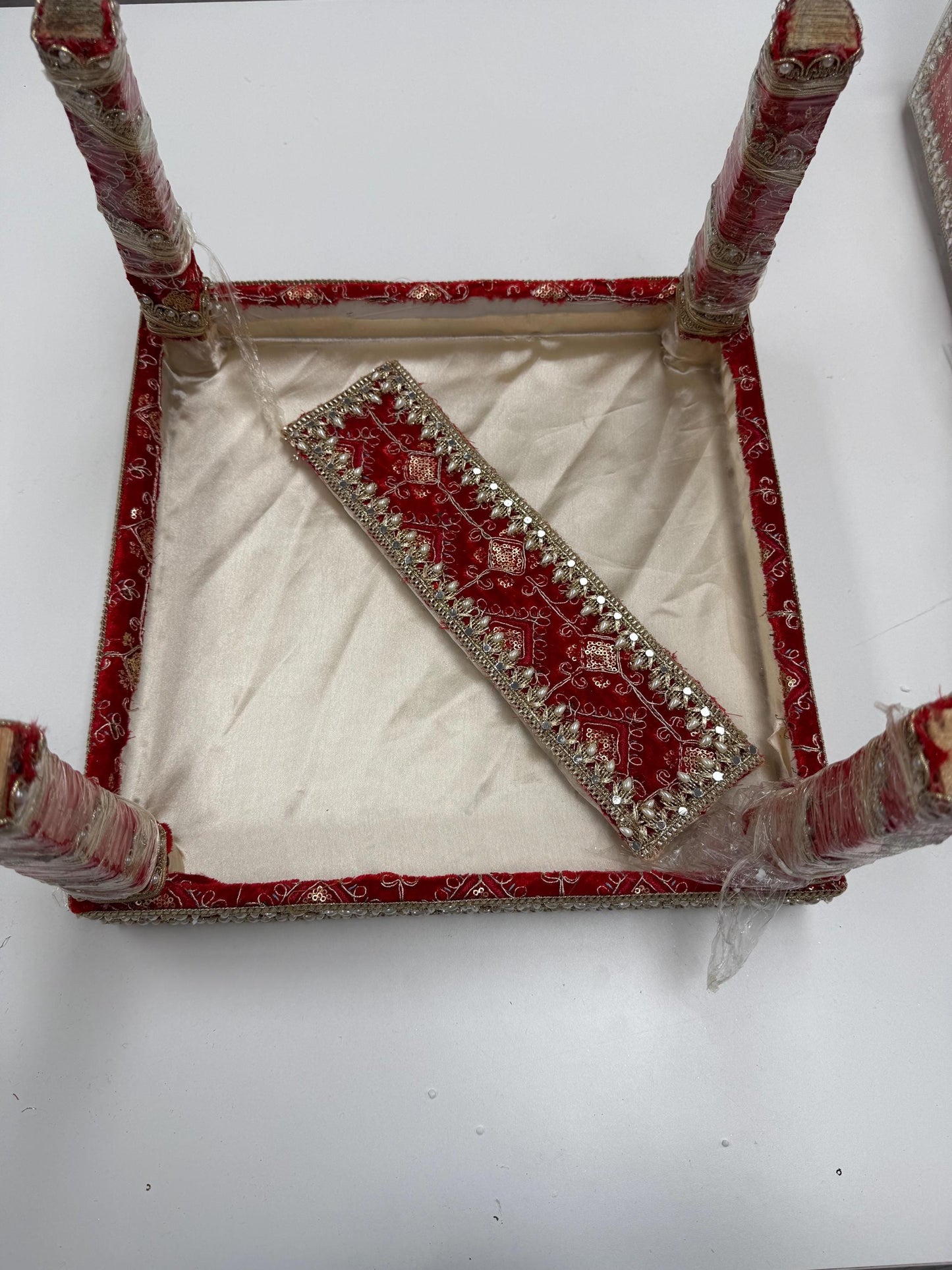 Pihdi/Bench/ Chownki/Patra- Wedding Accessories- Bride/Groom, Mayian/ Haldi/ Maiyan/ Vatna Ceremony