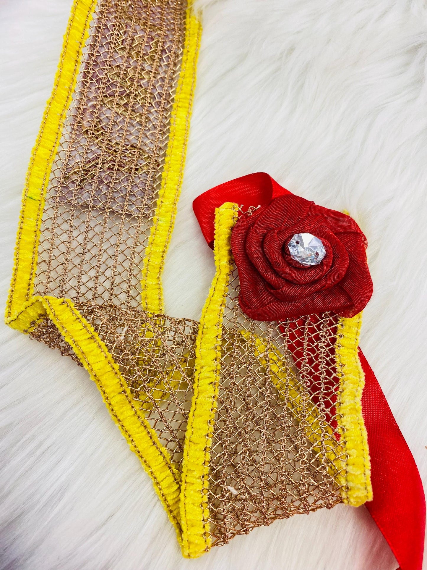 2.5 Meters Custom Wedding Entry Ribbon "Welcome Bhabhi Ji” II Indian Groom/Bride II Indian Wedding Ribbon Cutting Ceremony