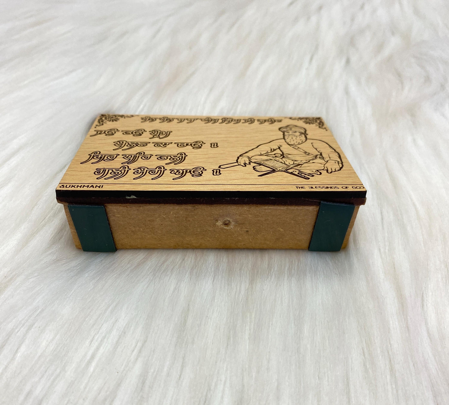 Wood Car/Truck/Office Dashboard/TableTop Display Accessories/Religious/Sikh item