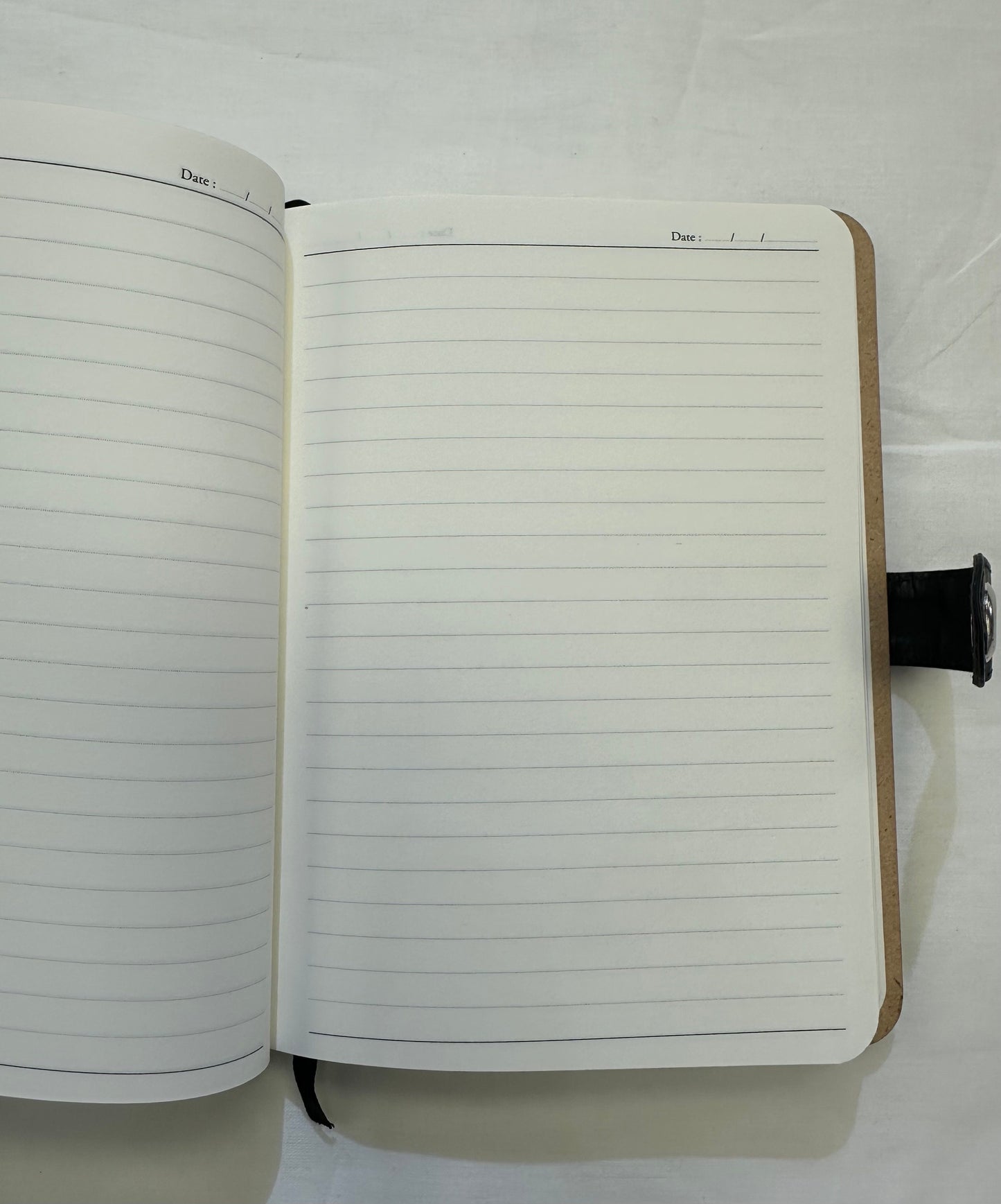 Hard Cover 2024 Sleek & Stylish Notebook with Pen | Executive Diaries/Planner/Notebook | Size 8.1 x 5.8 inches | Silver I MOQ 50pieces min.