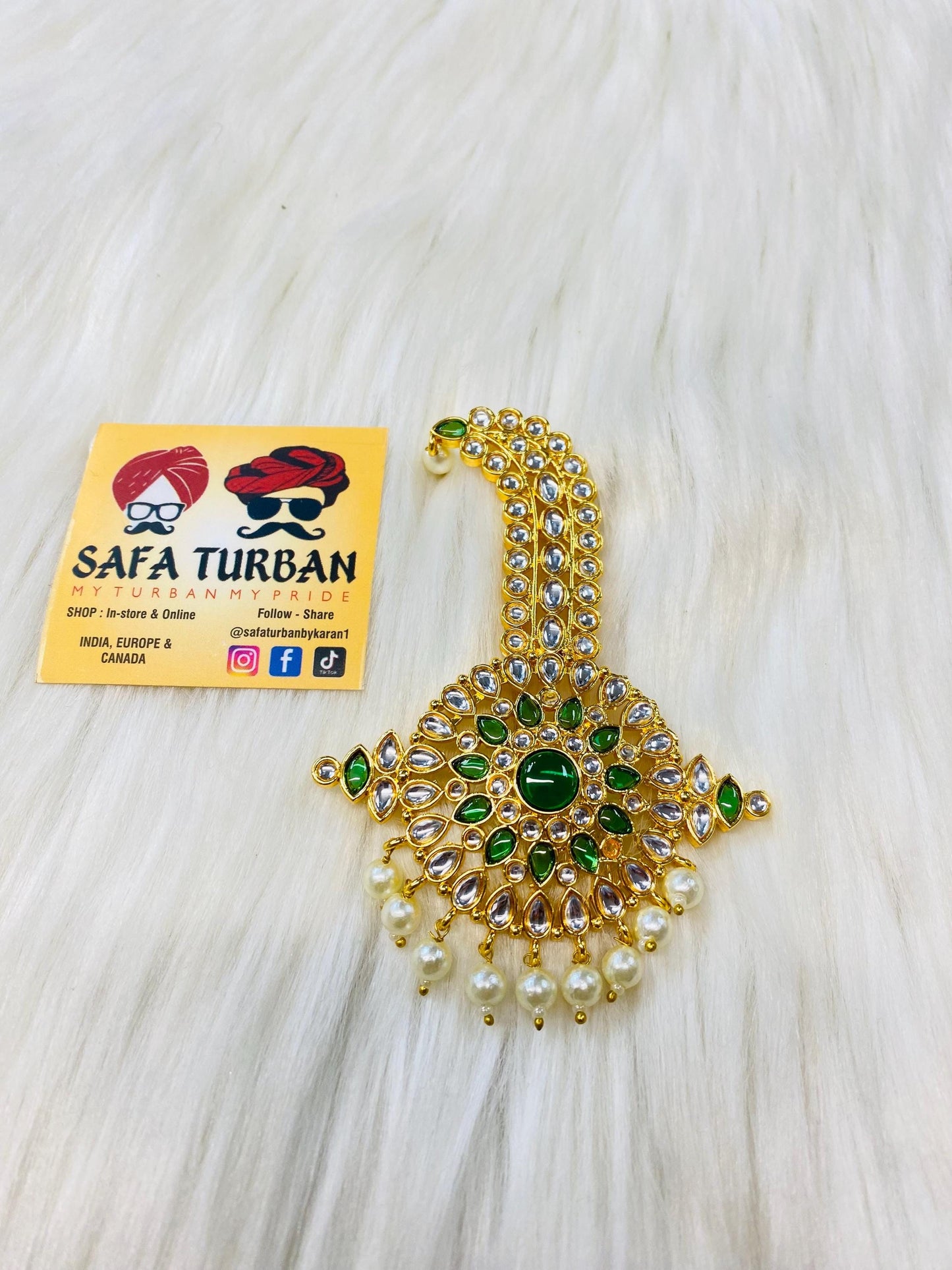 Indian Groom Wedding Accessories- Kalangi/Kalgi for Men's Safa/Groom Pagdi