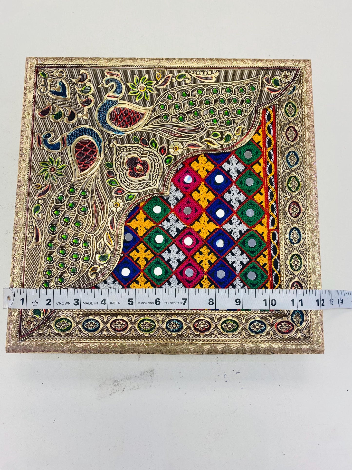 Decorative Heavy Wooden Handicraft Empty Dry Fruit Gift Box/Gifting Box/Wedding Box (empty box only)