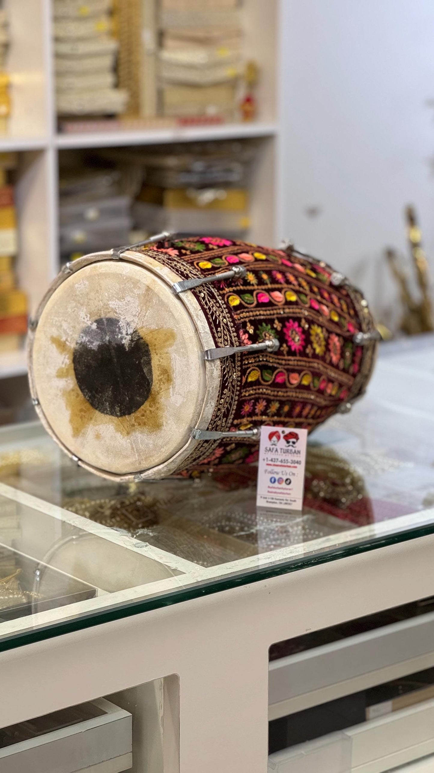 Multi Dholki/Decorative Dholki/Wedding Celebration Instrument