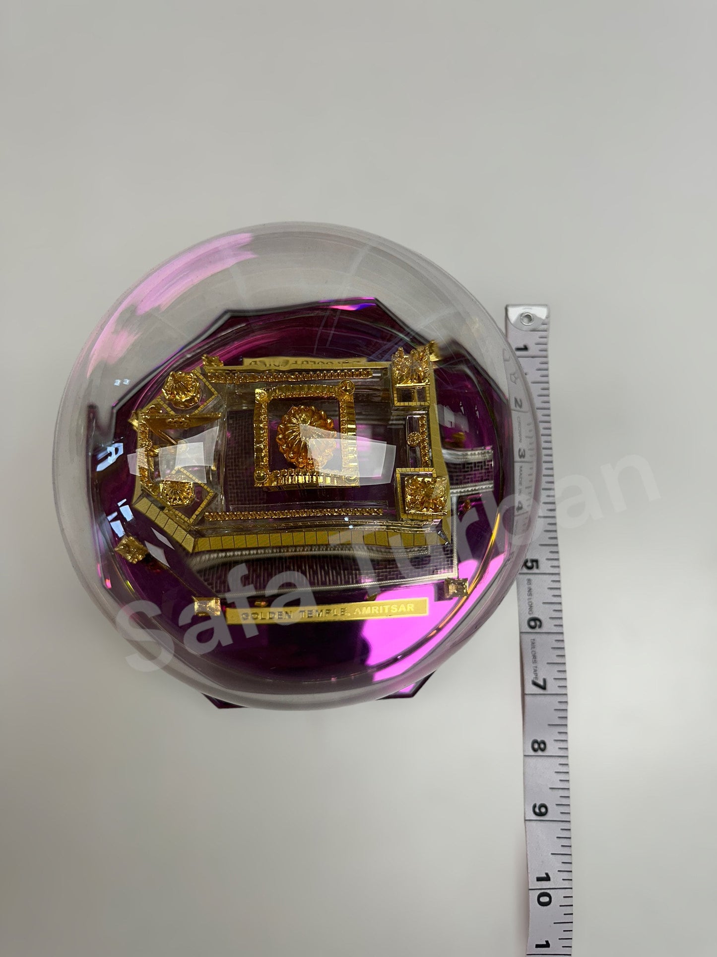 Car/Truck/Office Dashboard/TableTop Display Accessories- (Golden Temple) II Religious/Sikh item (24 carat gold plated)