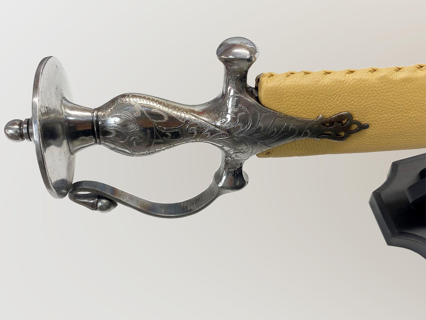 Indian Wedding Decorative Sword/Kirpan- Beige Sword with Golden handle/For wedding purpose/Indian Wedding Sword