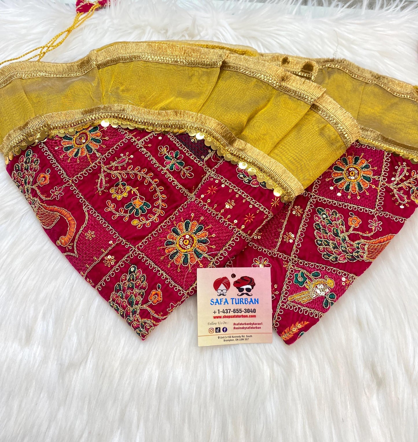 Wedding Accessories- 2 piece Lap Cover Set/ Bride & Groom Shagun/ Shagan Drawstring Bags / Wedding / Wedding Accessories