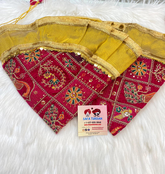 Wedding Accessories- 2 piece Lap Cover Set/ Bride & Groom Shagun/ Shagan Drawstring Bags / Wedding / Wedding Accessories