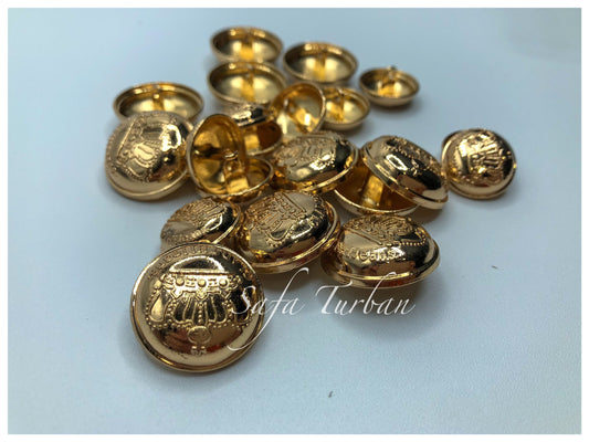Round Button for Coat Blazer Suit, Sherwani and Indian Dresses Sports Coat Uniform Jacket Beautiful Ethnic Wear