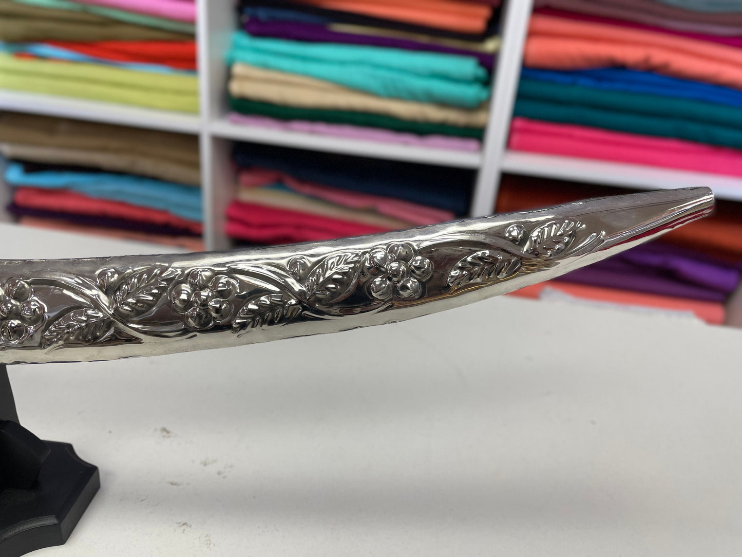 Indian Wedding Decorative Sword/Kirpan- Silver Metal kirpan beautifully handcrafted design/For wedding purpose/Indian Rajput Wedding Sword