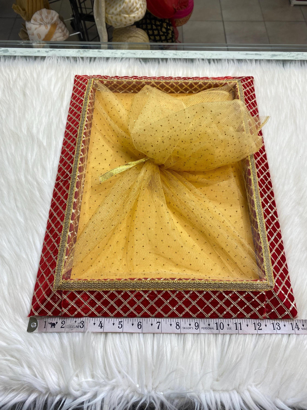 Decorative Wedding Tray/Trousseau Tray/Gifting Tray/Packing Tray