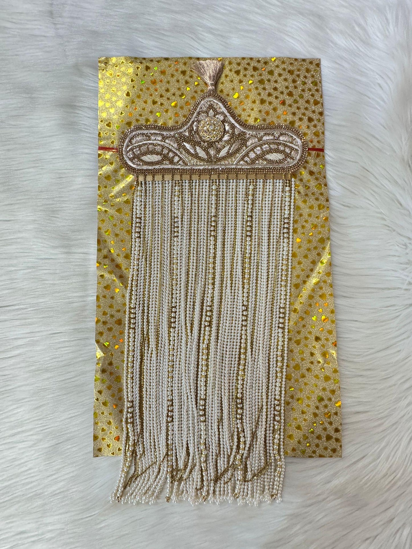 Kalgi, Sehra and Pearl Necklace Set -  Kalangi/Kalgi, Traditional Sehra, Pearl Necklace with Brooch for Groom (Trio Combo)