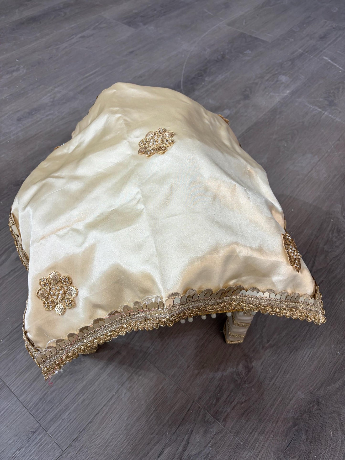 Indian Wedding Accessories- Bride/Groom Mehndi Mayian/ Haldi/ Maiyan/ Vatna Ceremony- Full Set