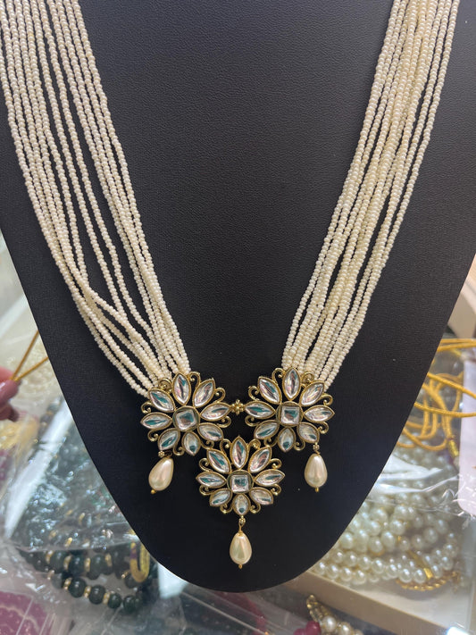 Indian Wedding-  Pearl Necklace for Men/Groom for Wedding