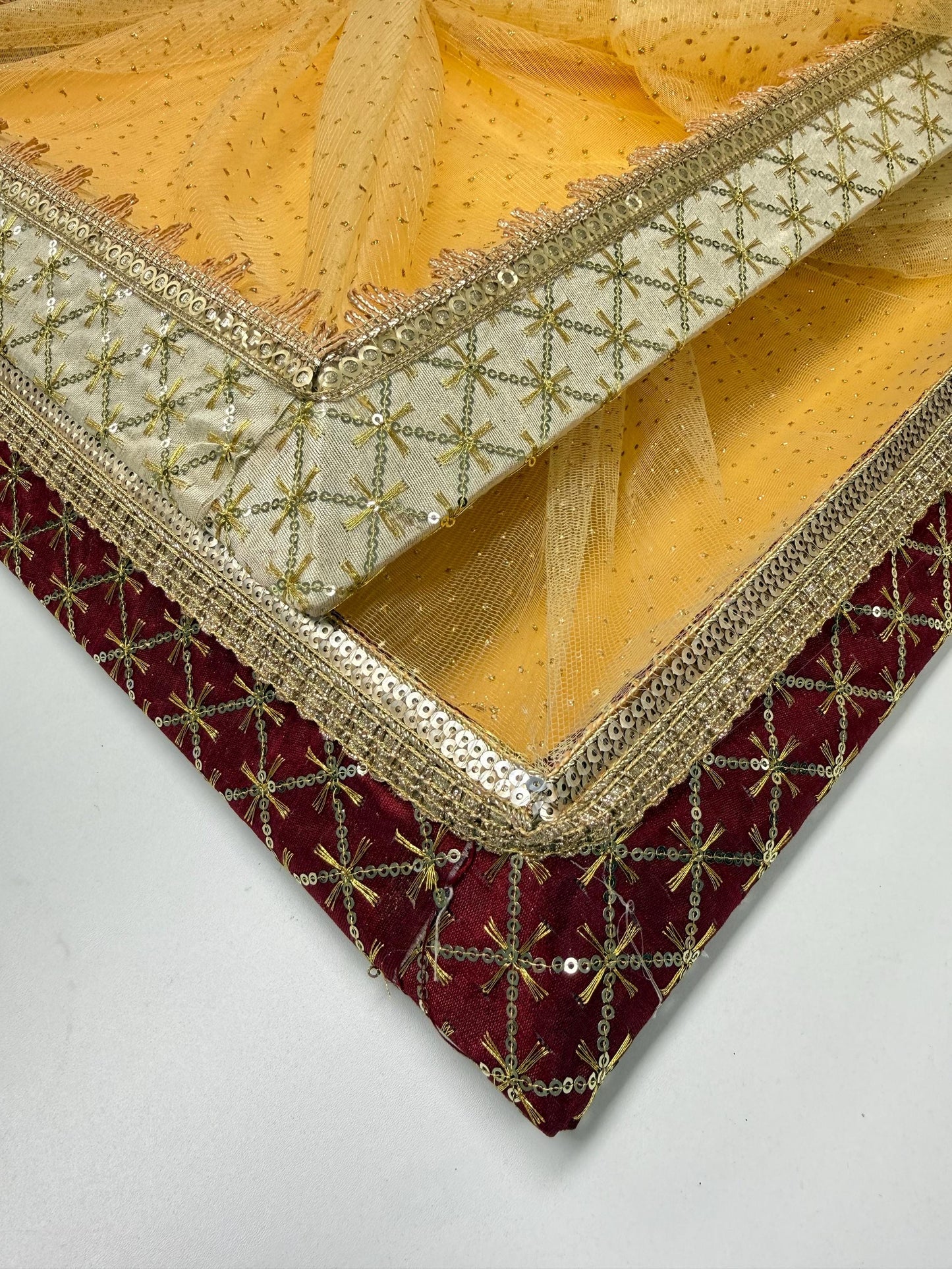 Decorative Wedding Tray/Trousseau Tray/Gifting Tray/Packing Tray /Set of 2