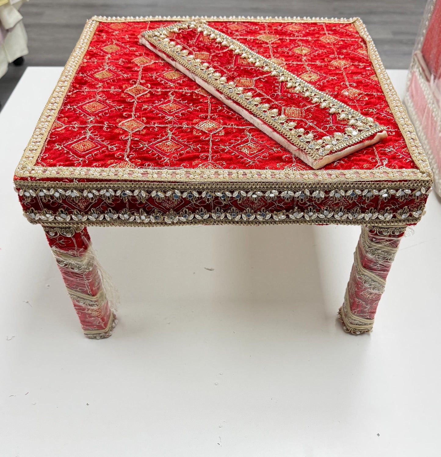 Pihdi/Bench/ Chownki/Patra- Wedding Accessories- Bride/Groom, Mayian/ Haldi/ Maiyan/ Vatna Ceremony