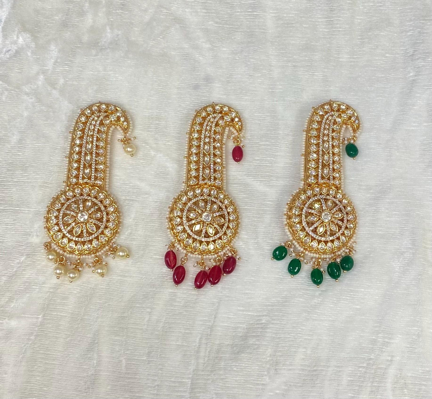 Golden Indian Groom Wedding Accessories-  Kalangi/Kalgi for Men's Safa/Groom Pagdi