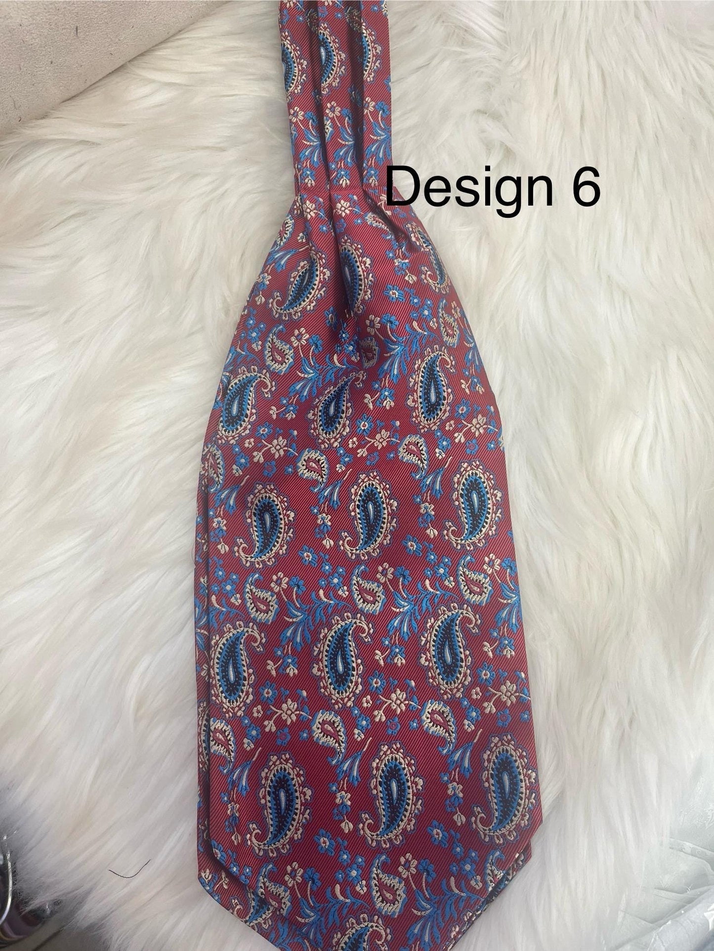 Silk Cravat Woven II Ascot Tie II Pocket Square