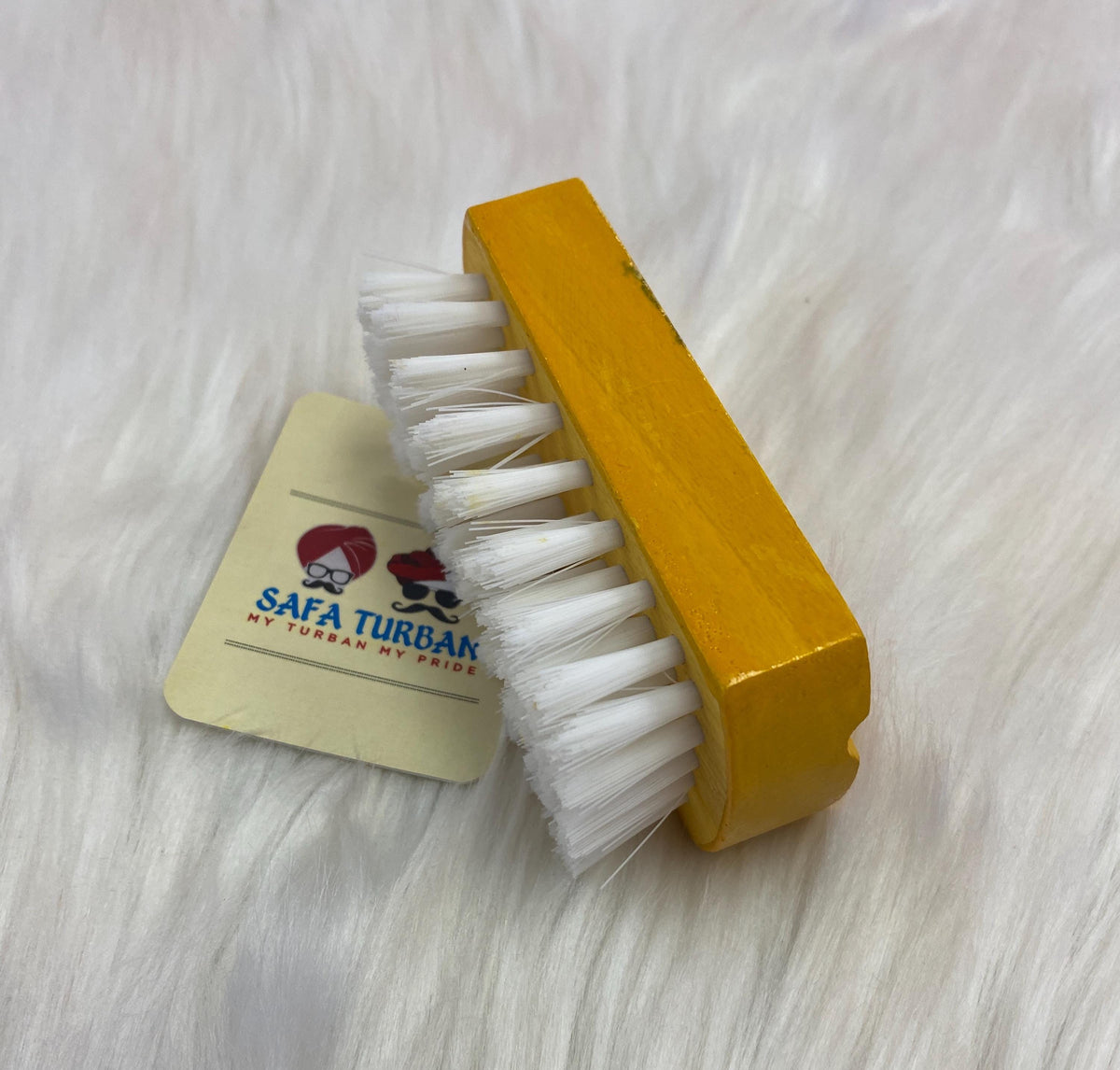 Wood Brush-Wood Colour (carmel) II For Beard| Non-static | Eco-Friendly