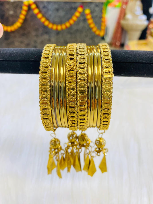Bangles- Bangles/Wedding bangles/Velvet bangles/Kada bangles /Golden color