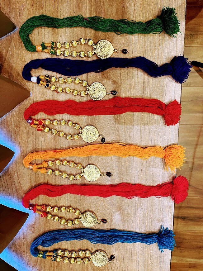 Kaintha Pendant Necklace (Punjabi Folk Cultural Bhangra/ Giddha)