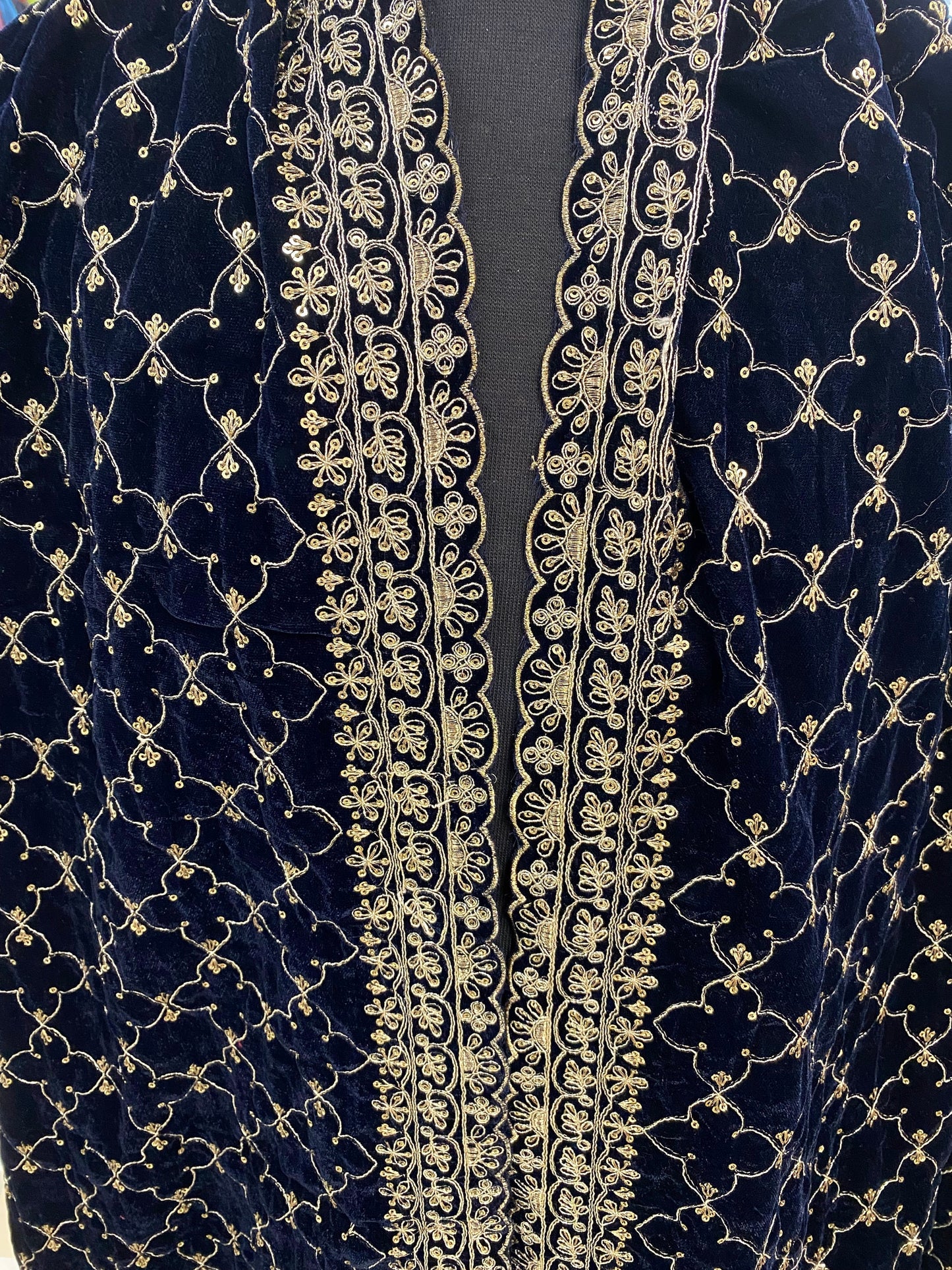 Indian Wedding- Velvet Shawl /Dupatta, Velvet Dupatta- Women's / Men's Velvet Dupatta, Shawl, Dupatta