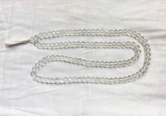 108 Crystal Bead Simarna | Sikh Simarna | Prayer Beads for Naam Simran
