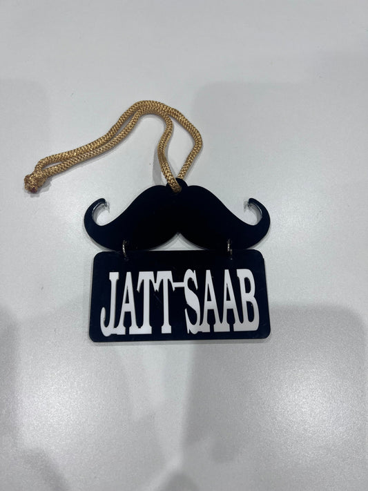 Car/ Truck Hanging- “JattSaab” || Car Hanging || Truck Hanging || Hanging Accessories