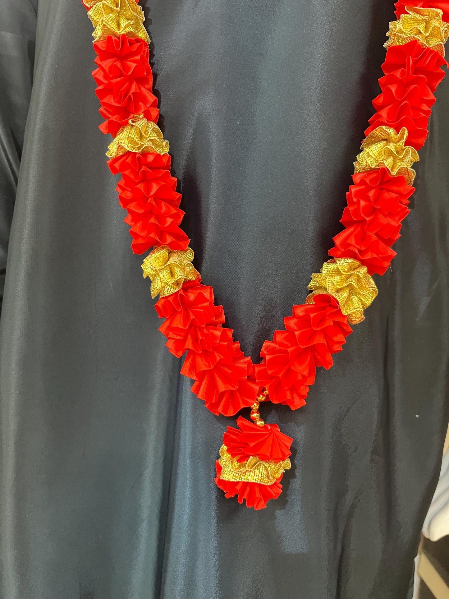Wedding Accessories- Handmade Artificial Flower Garland/Mala for Milni/Milni Haar