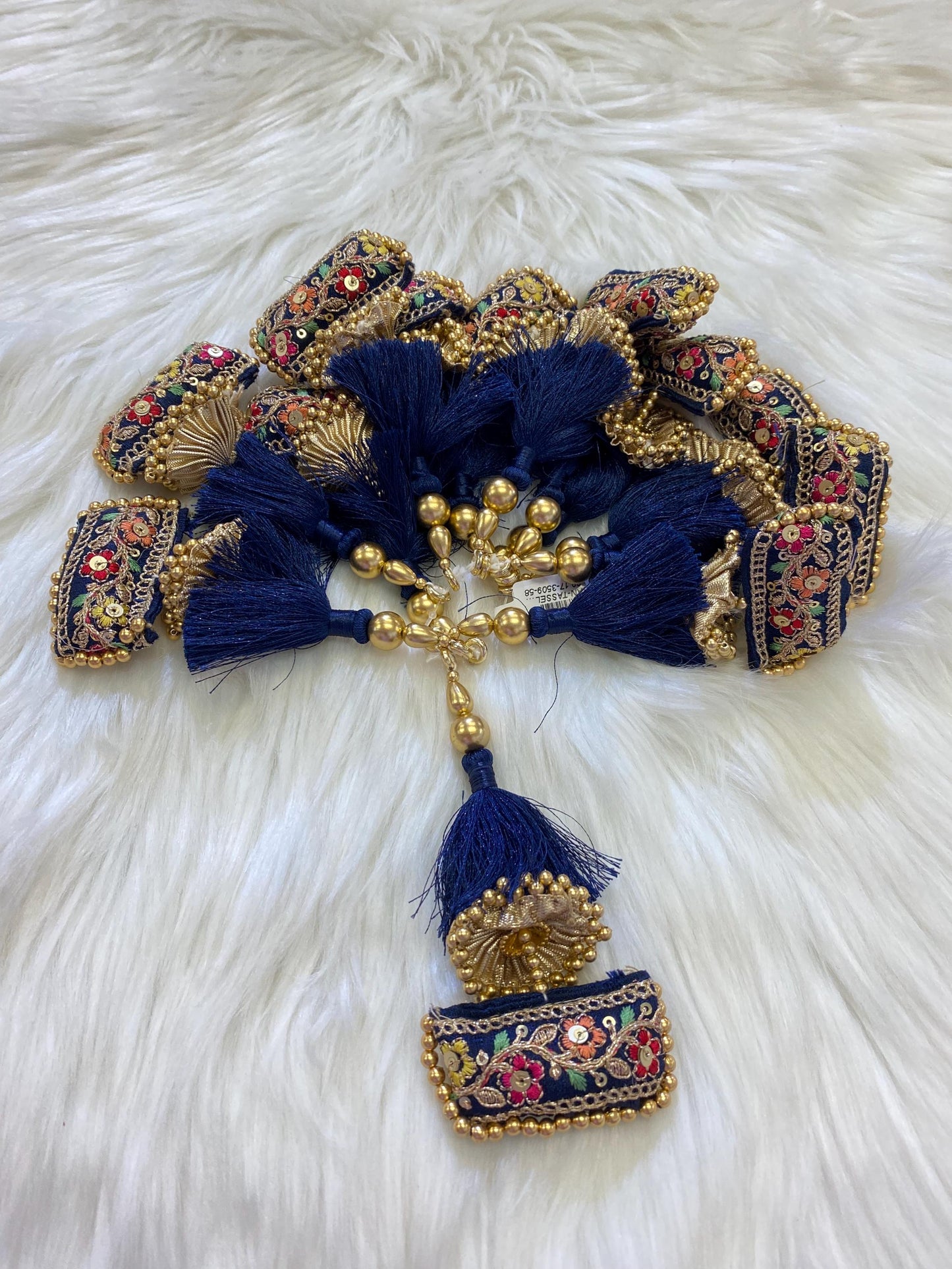Fashion Handmade Latkan, Stylish Heavy Long for Lehenga, Chunni Border, Hanging Latkan for Lehenga, Handmade Pillow Shaped latkan