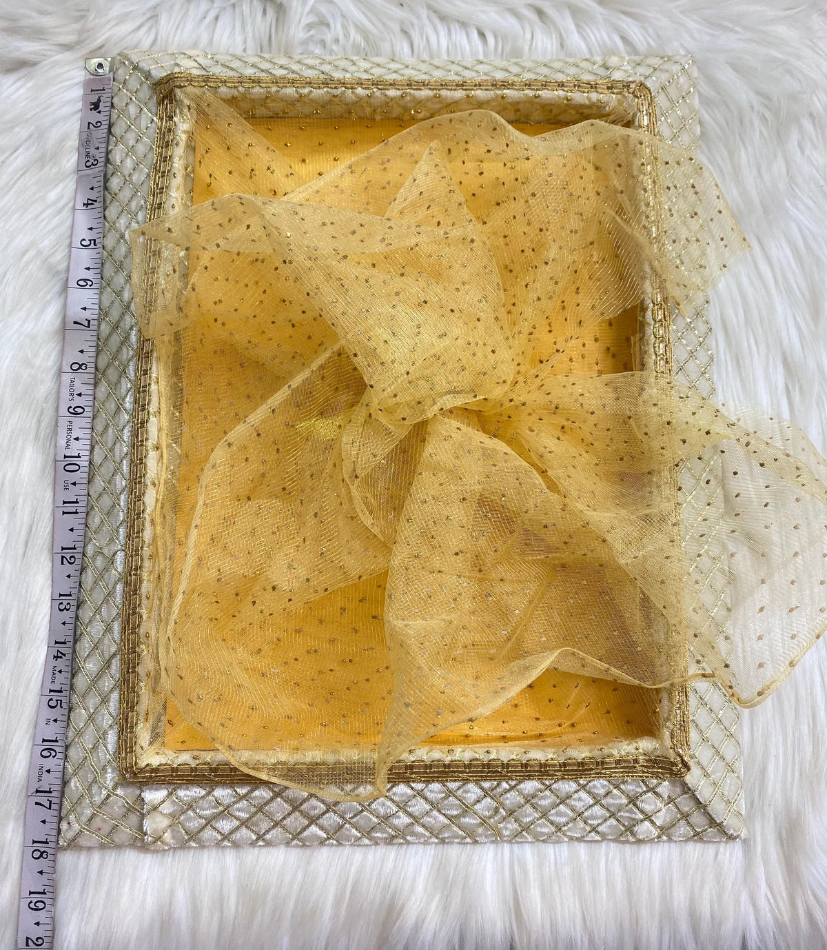Decorative Wedding Tray/Trousseau Tray/Gifting Tray/Packing Tray