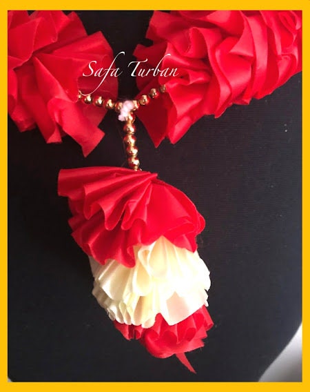 Wedding Accessories- Handmade Artificial Flower Garland/Mala for Milni