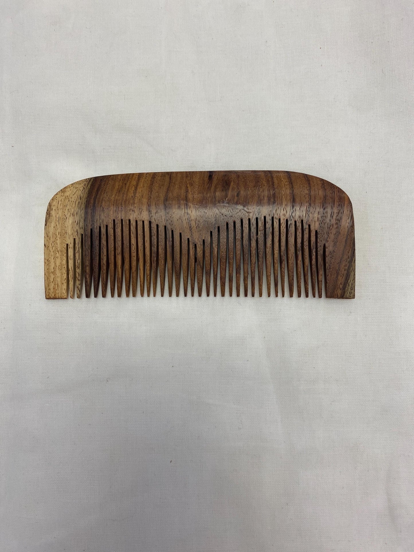 Pure Wood Comb- Wood Colour (Brown) II For Women/Men/Kids | Non-static | Eco-Friendly